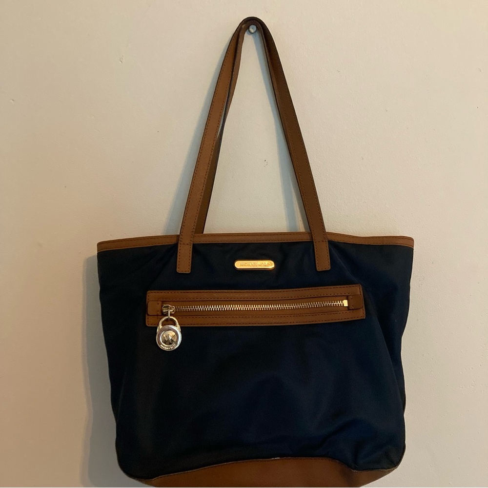 Michael Kors navy handbag